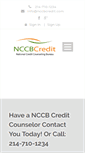 Mobile Screenshot of nccbcredit.com